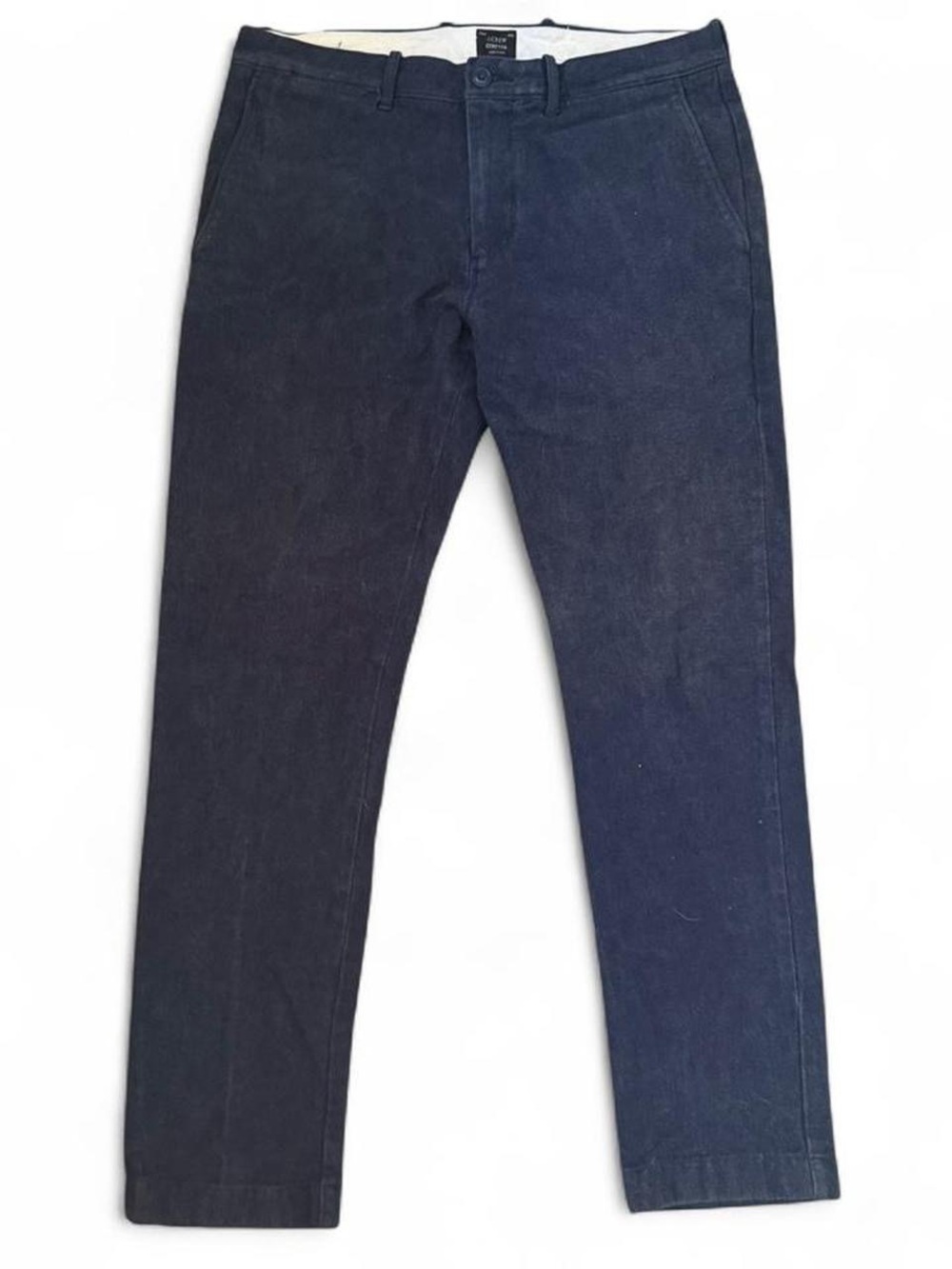 J.Crew Stretch 484 slim fit navy blue straight chino pants 100% cotton